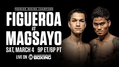 brandon figueroa vs mark magsayo|Figueroa vs Magsayo Results & Highlights .